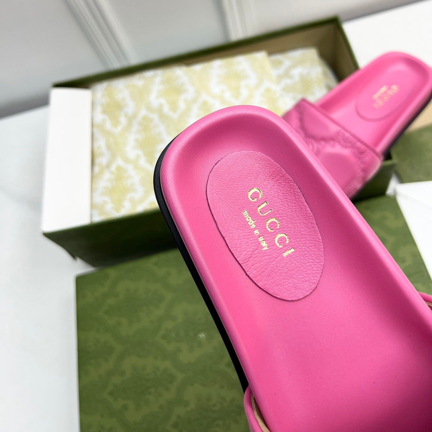 Trendy Embos-1s-1ed Flat Slippers-1 mysite