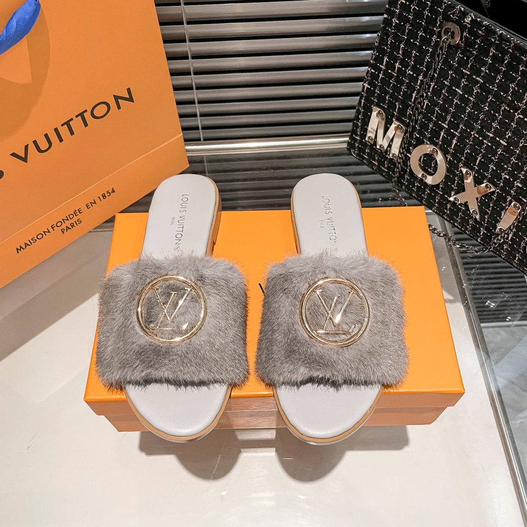 Fur Lock It Sandals-1 mysite