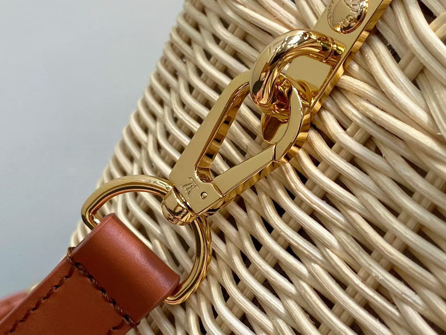 LV Capucines BB Top Handle Tan Cowhide & Rattan HW mysite