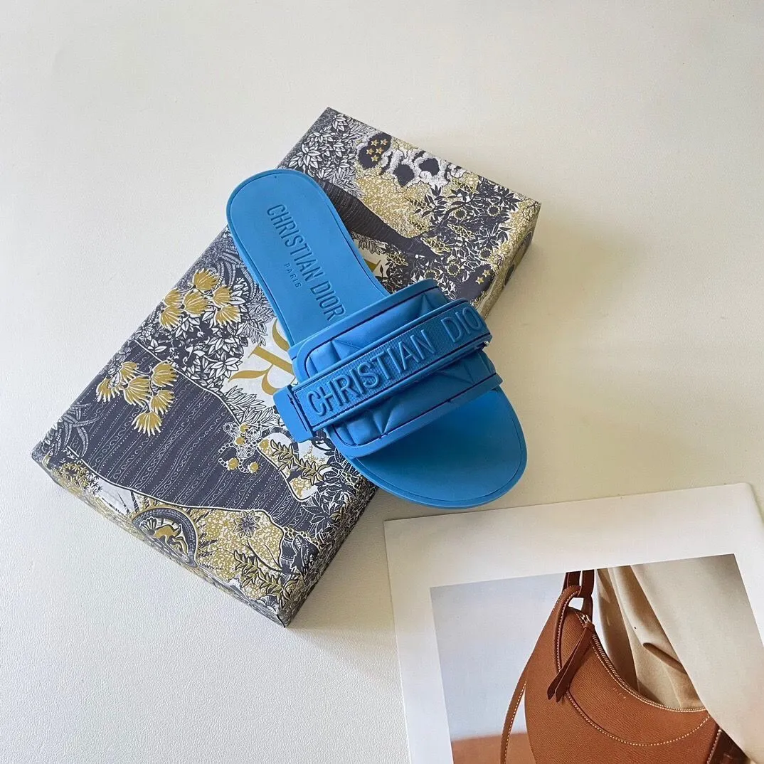 Solid Color Velcro Slippers-1 mysite