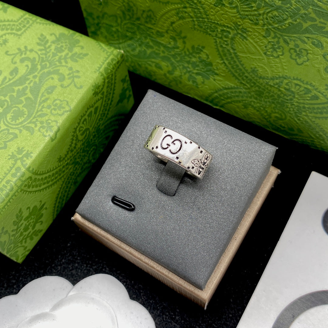 Vintage Bee Series Open Rings-s mysite