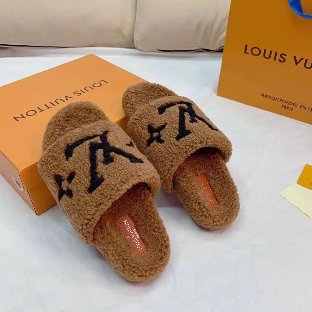 Lamb Wool Slippers-1 mysite