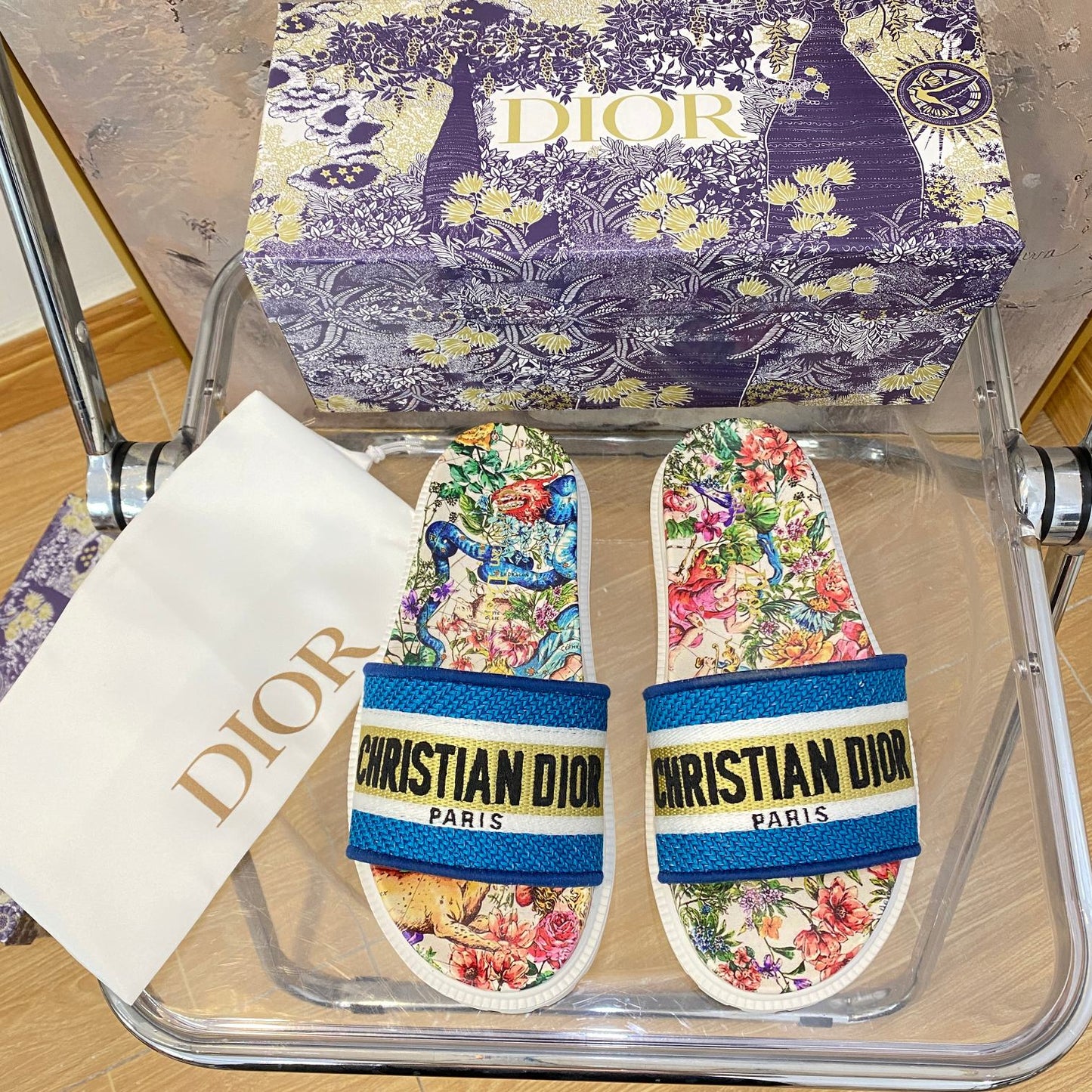 Jacquard Pattern Slippers-1 mysite