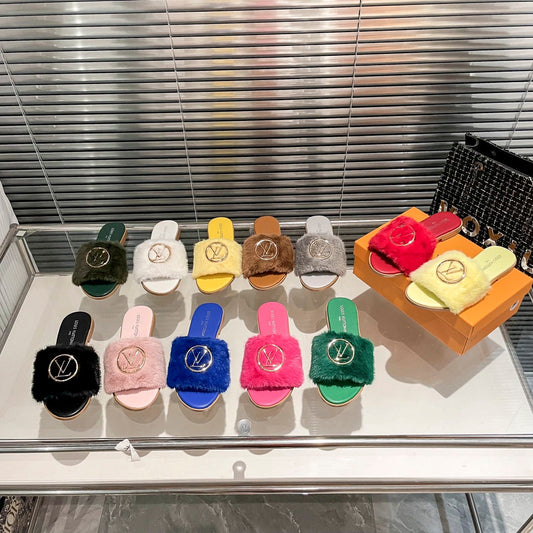 Fur Lock It Sandals-1 mysite