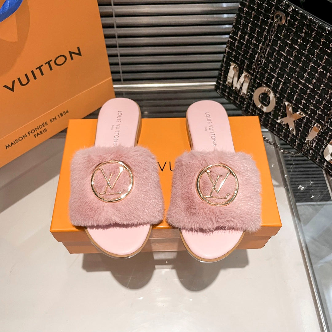 Fur Lock It Sandals-1 mysite