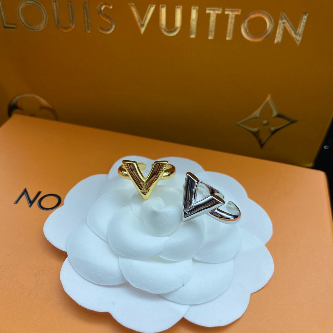 Simple V-Shaped Open Rings-s mysite