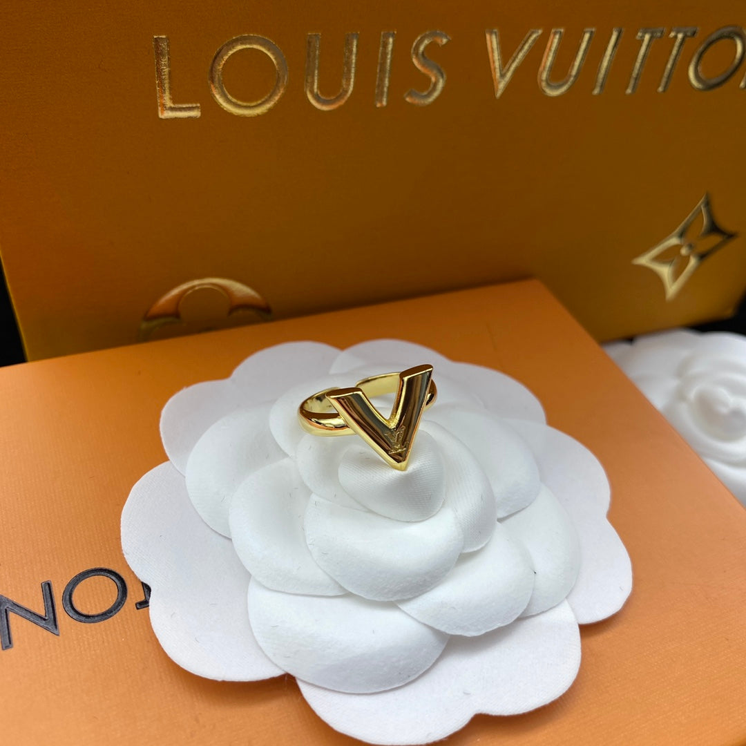 Simple V-Shaped Open Rings-s mysite