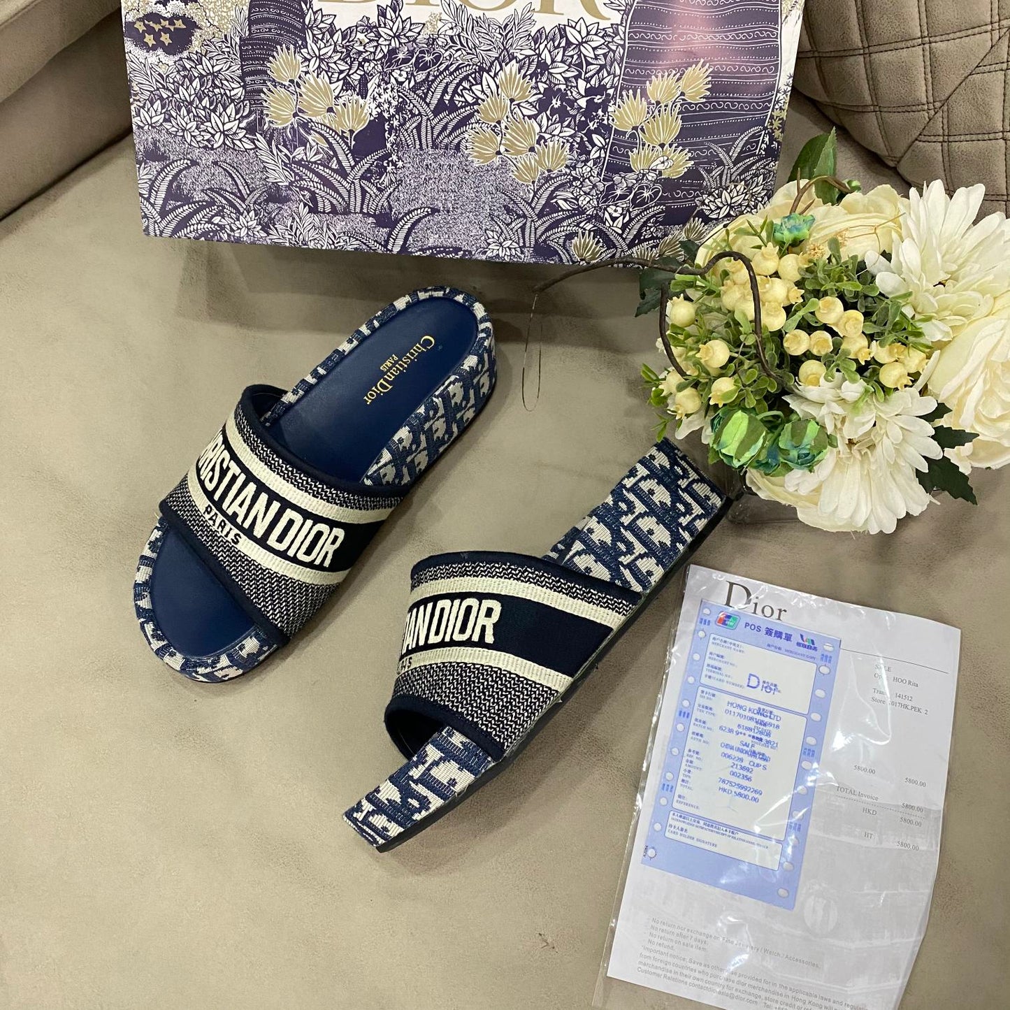 Clas-1s-1ic Embroidered Platform Slippers-1 mysite