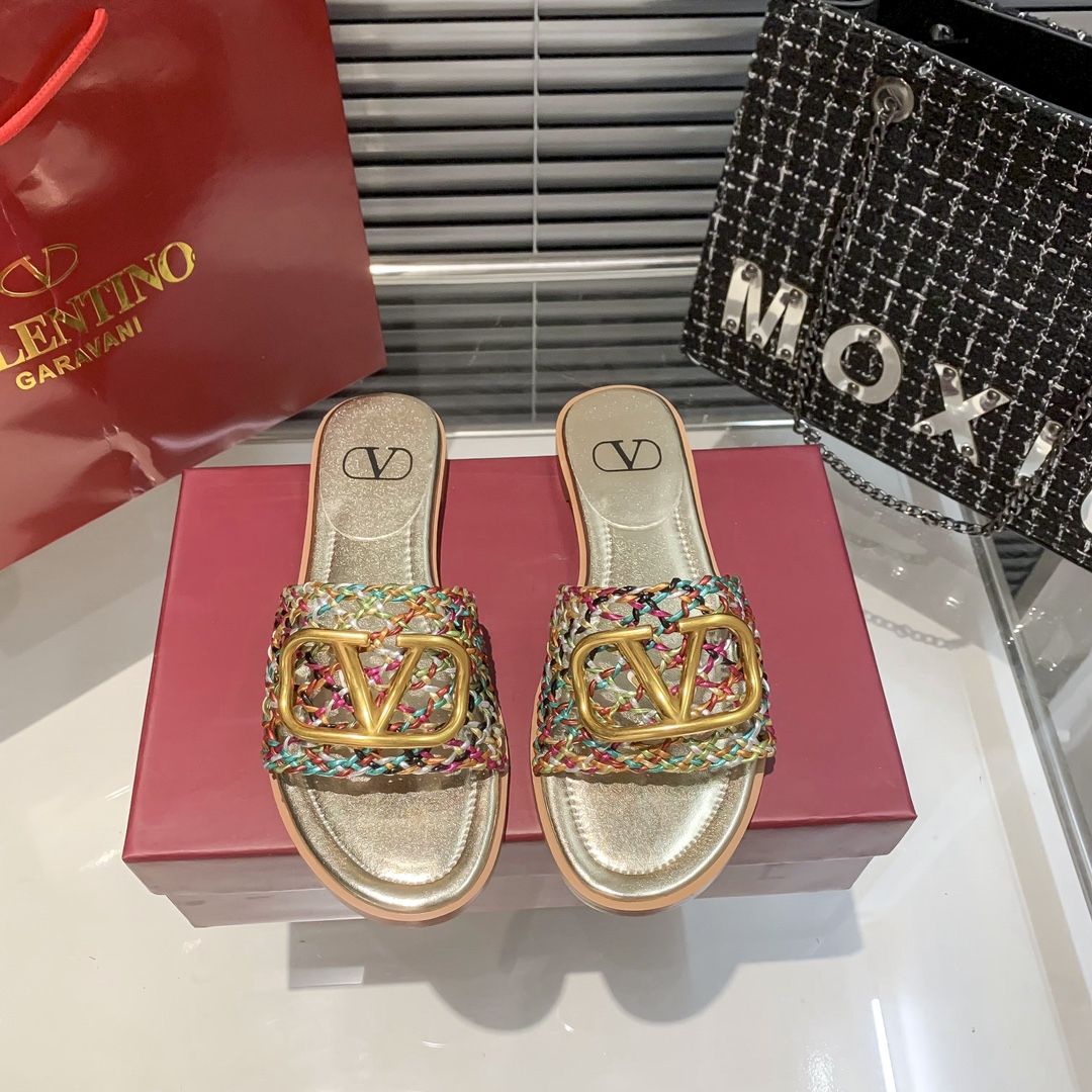 Cutout Flat Slippers mysite