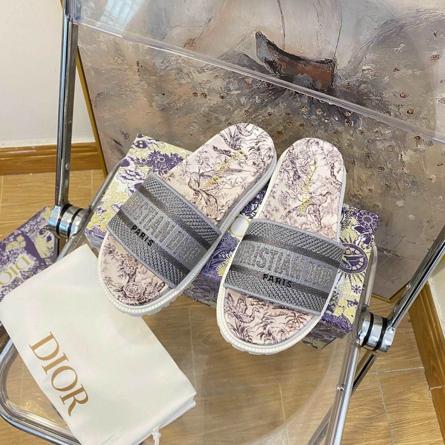 Jacquard Pattern Slippers-1 mysite