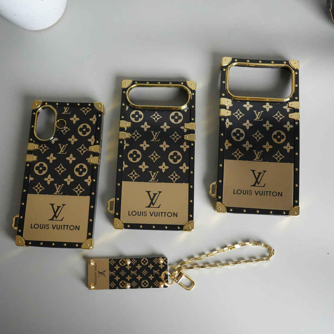 Luxury Brand Shiny Trunk Case For iPhone 17-12s mysite