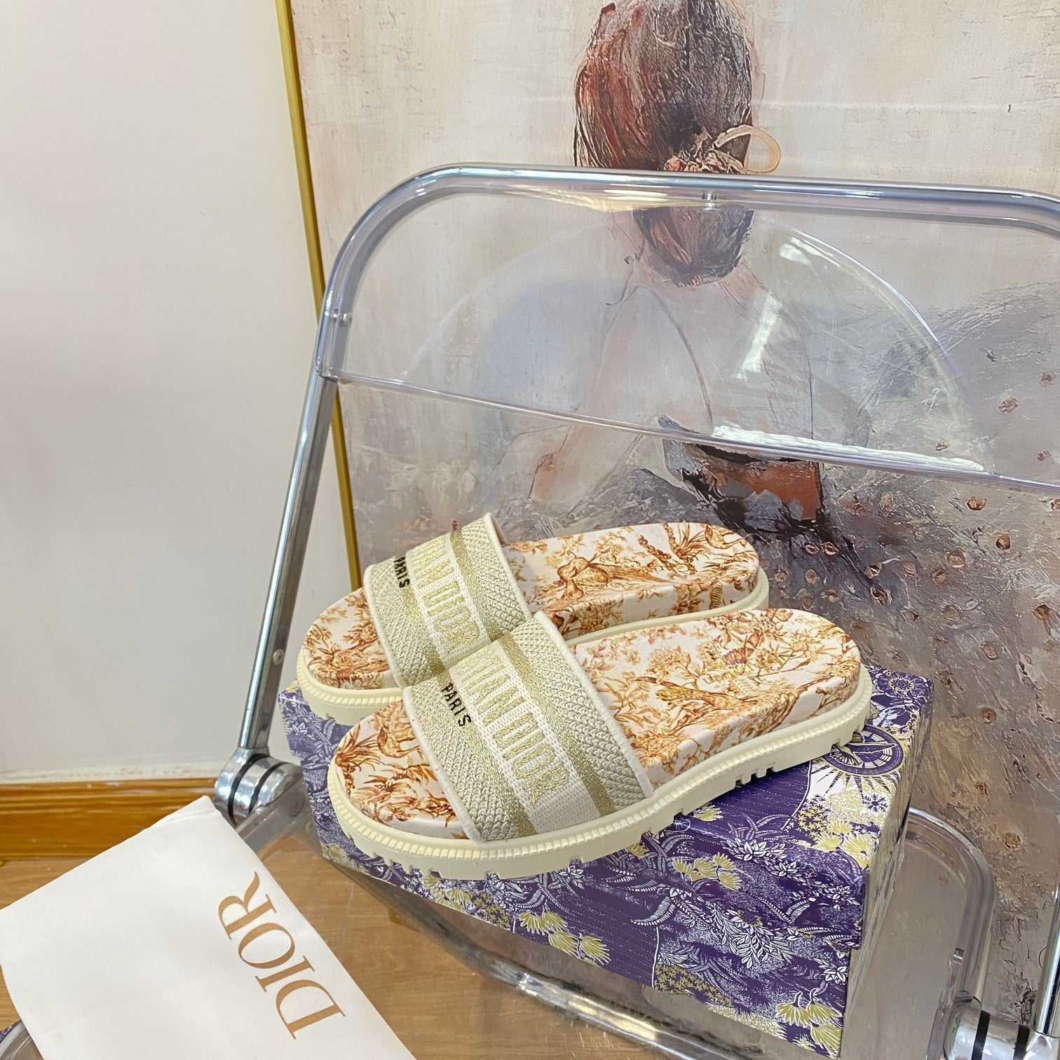 Jacquard Pattern Slippers-1 mysite