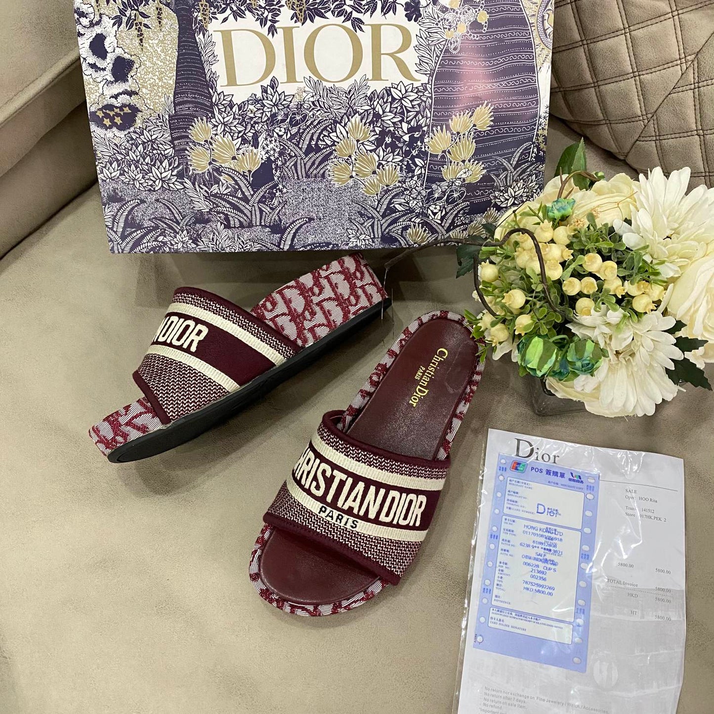 Clas-1s-1ic Embroidered Platform Slippers-1 mysite