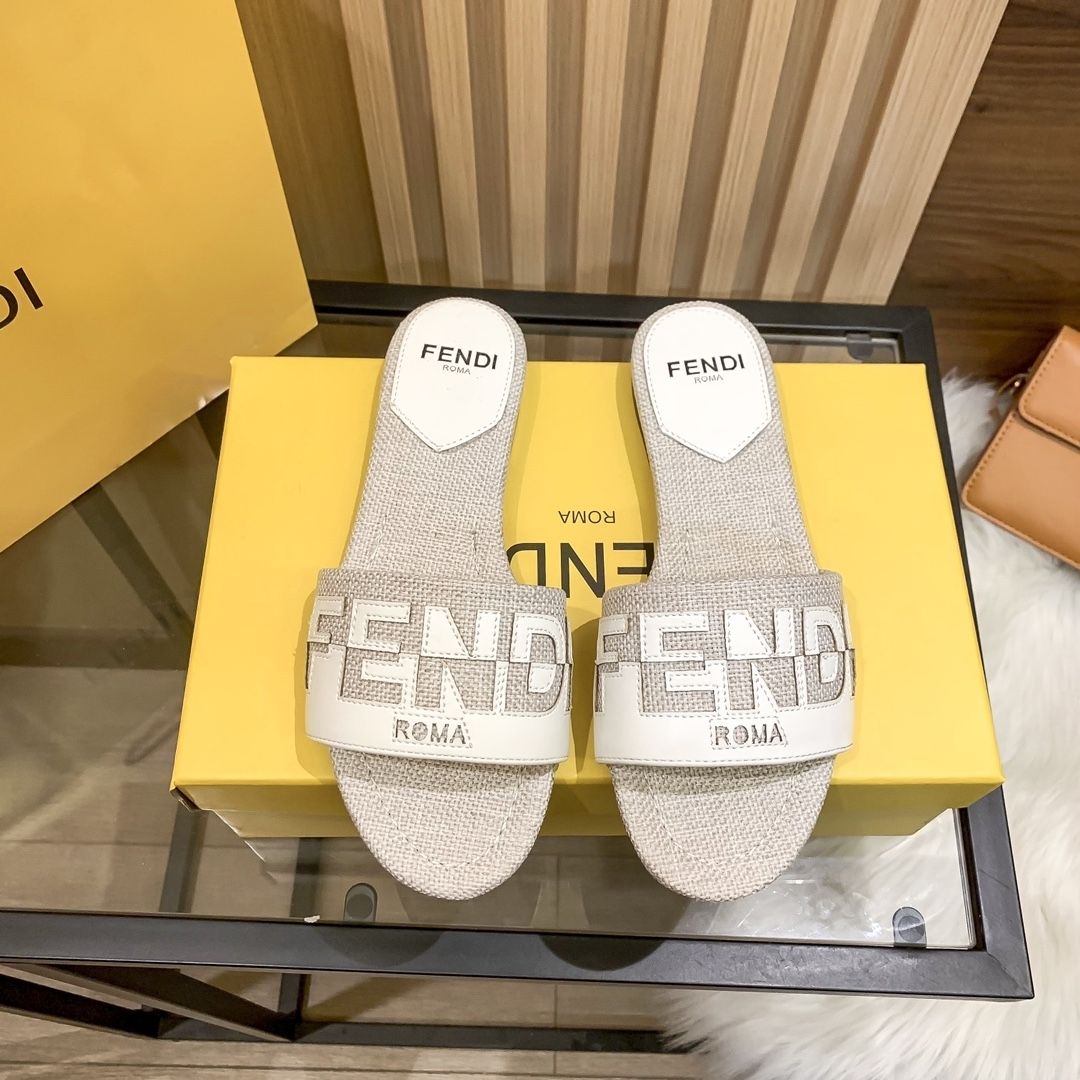 Monogrammed Clas-1s-1ic Flat Slippers-1 mysite