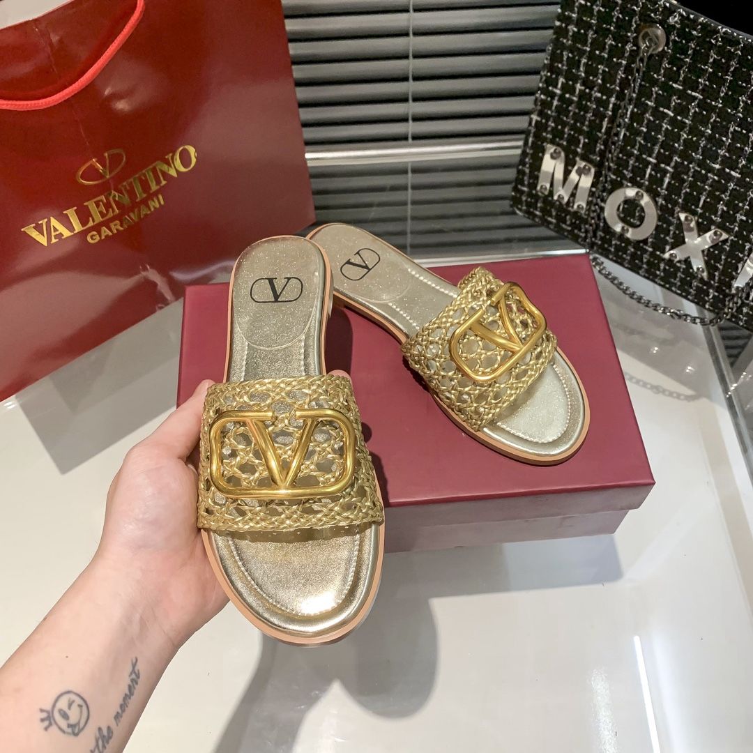 Cutout Flat Slippers mysite