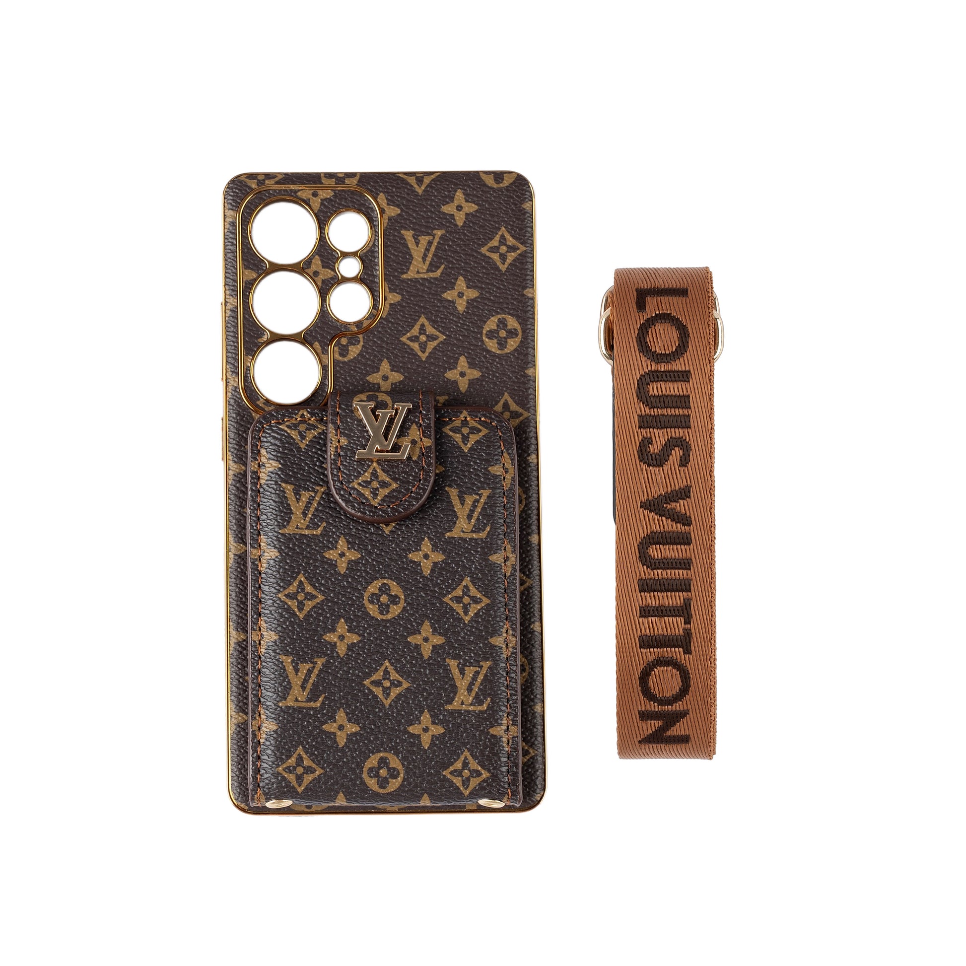 Advanced Leather Samsung Phone Case with Wallet and Strap.s mysite