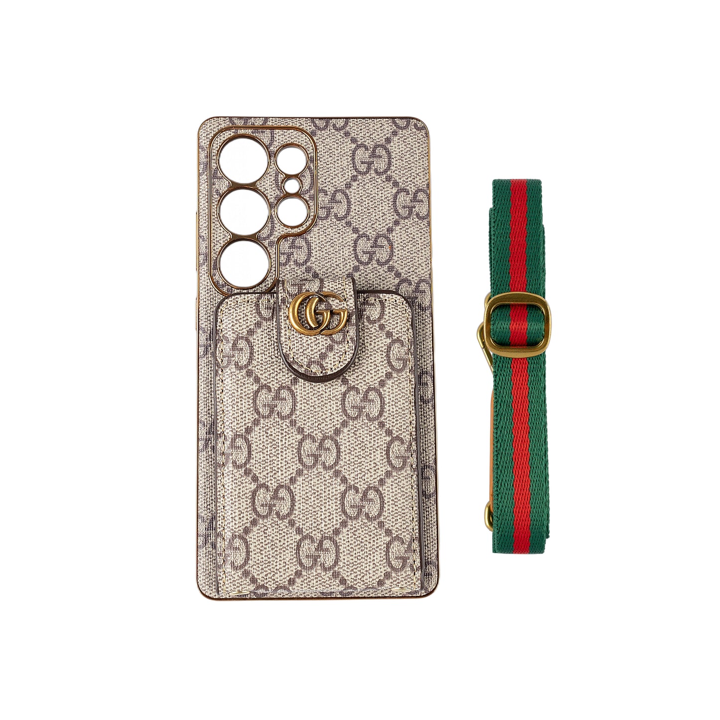 Advanced Leather Samsung Phone Case with Wallet and Strap.s mysite