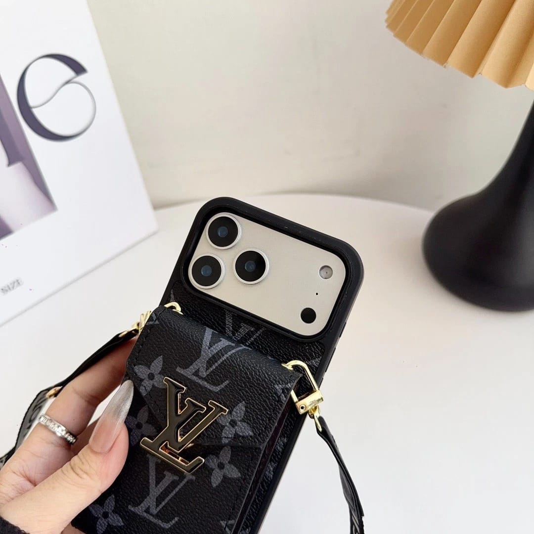 Leather Wallet Card Holder Phone Case For iPhone 17 / 16 / 15 / 14s mysite