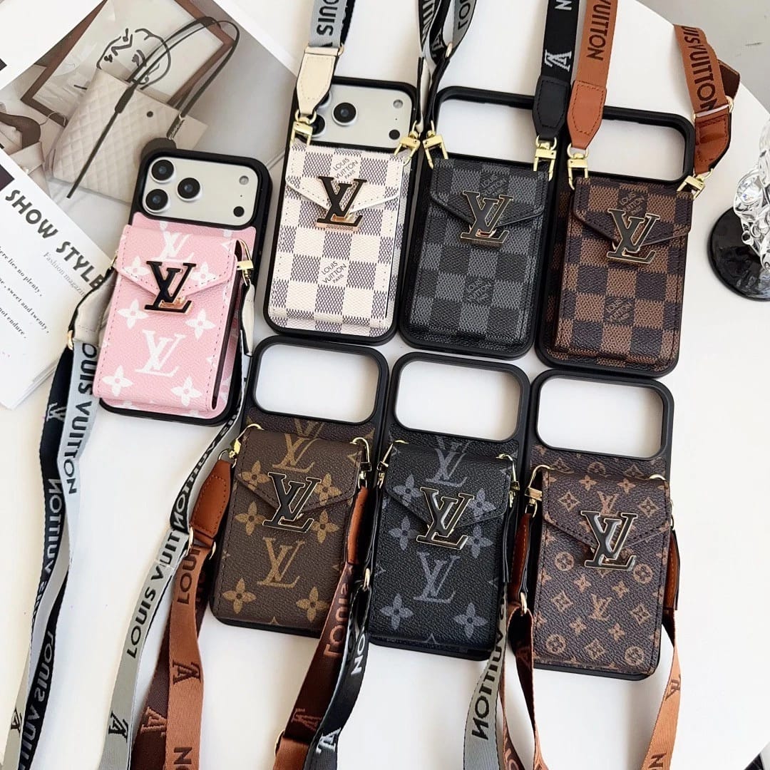 Leather Wallet Card Holder Phone Case For iPhone 17 / 16 / 15 / 14s mysite