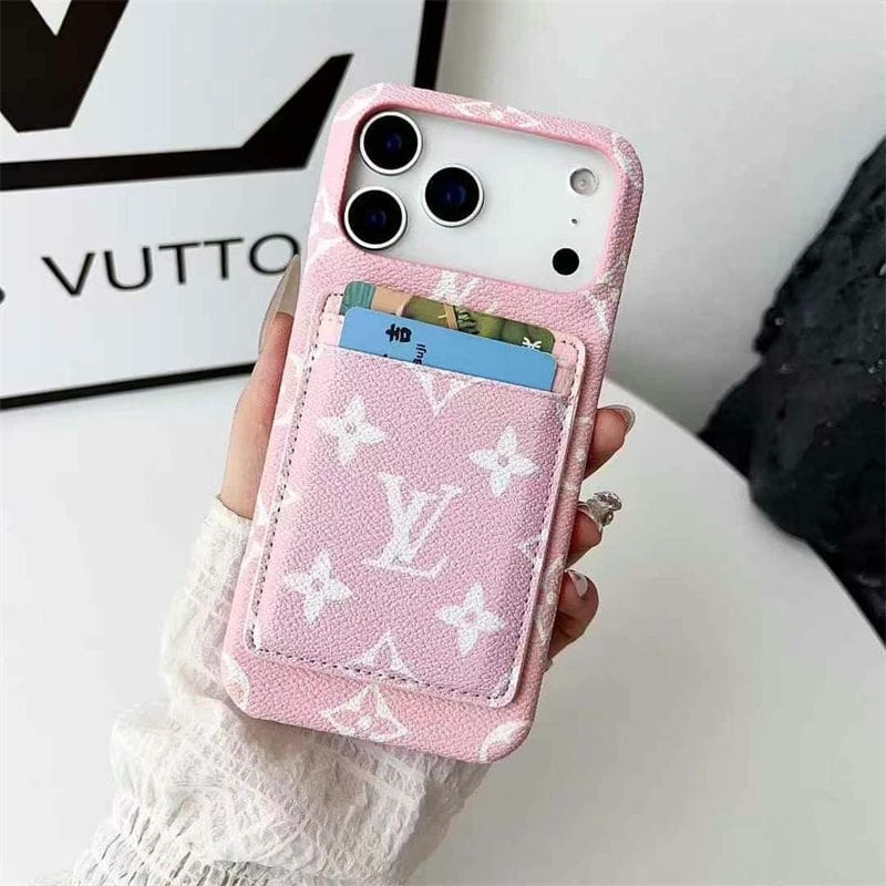 Leather Card Holder Case for iPhone 17/ 16/ 15/ 14s mysite