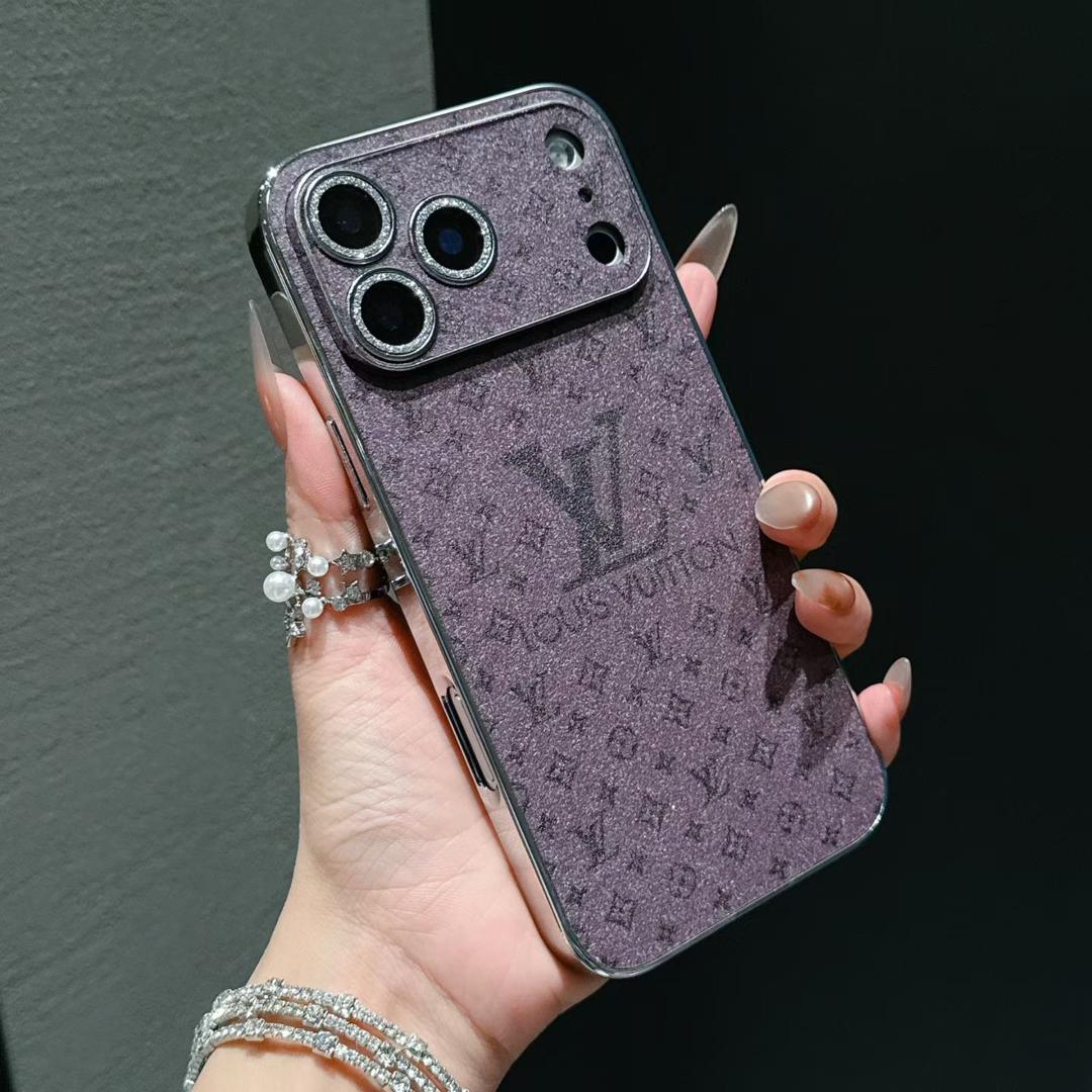 Lv Shiny Phone Case for iPhone 17/ 16/ 15/ 14s mysite