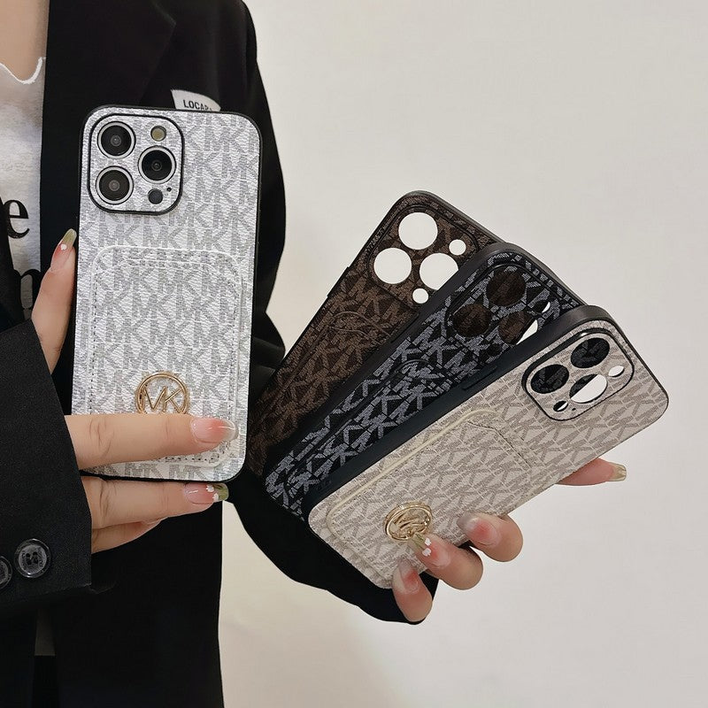 MK Card Bag Gold Logo iPhone Case1 mysite