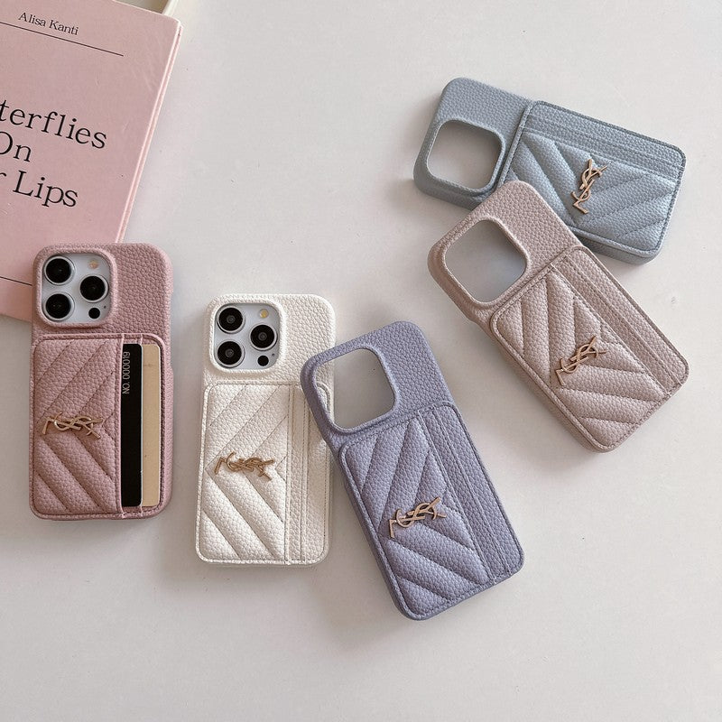 Saint Card Bag Color Leather iPhone Case1 mysite