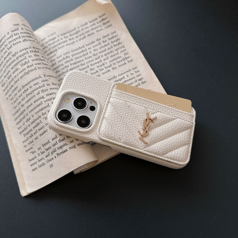 Saint Card Bag Color Leather iPhone Case1 mysite