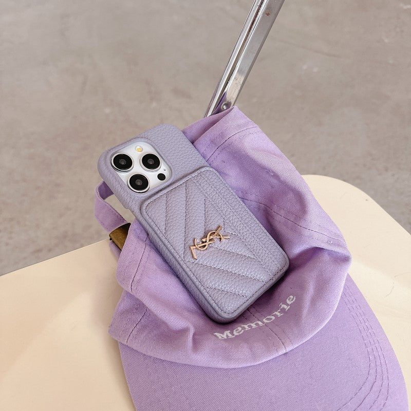 Saint Card Bag Color Leather iPhone Case1 mysite