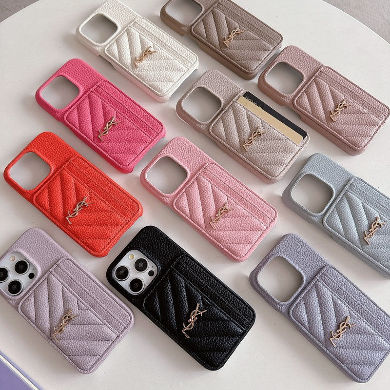 Saint Card Bag Color Leather iPhone Case1 mysite