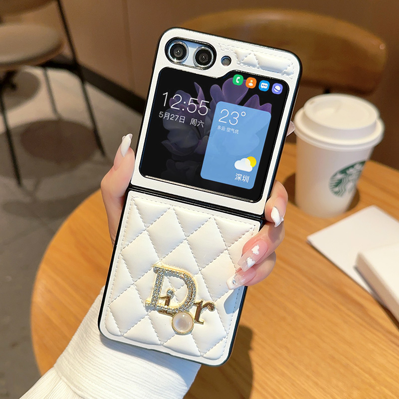 Samsung Classic Leather Galaxy Z Flip 6/5/4/3 Cases mysite