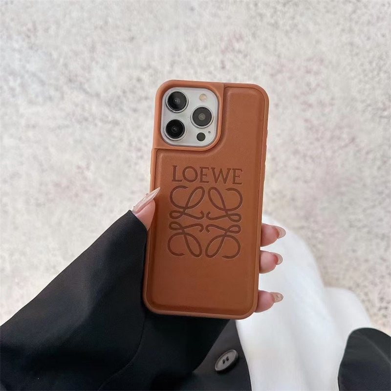 Luxury Loewe Phone Case For iPhone 17/ 16 / 15 / 14s mysite