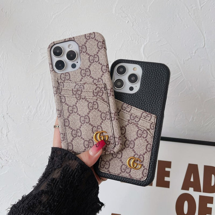 Luxury CARD BAG CLASSIC IPHONE CASEs mysite