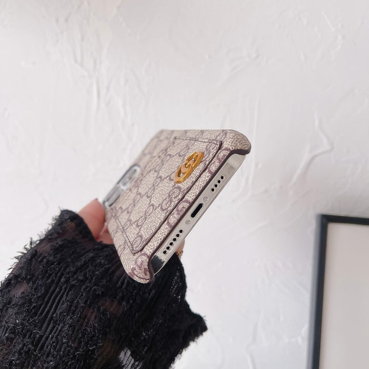 Luxury CARD BAG CLASSIC IPHONE CASEs mysite