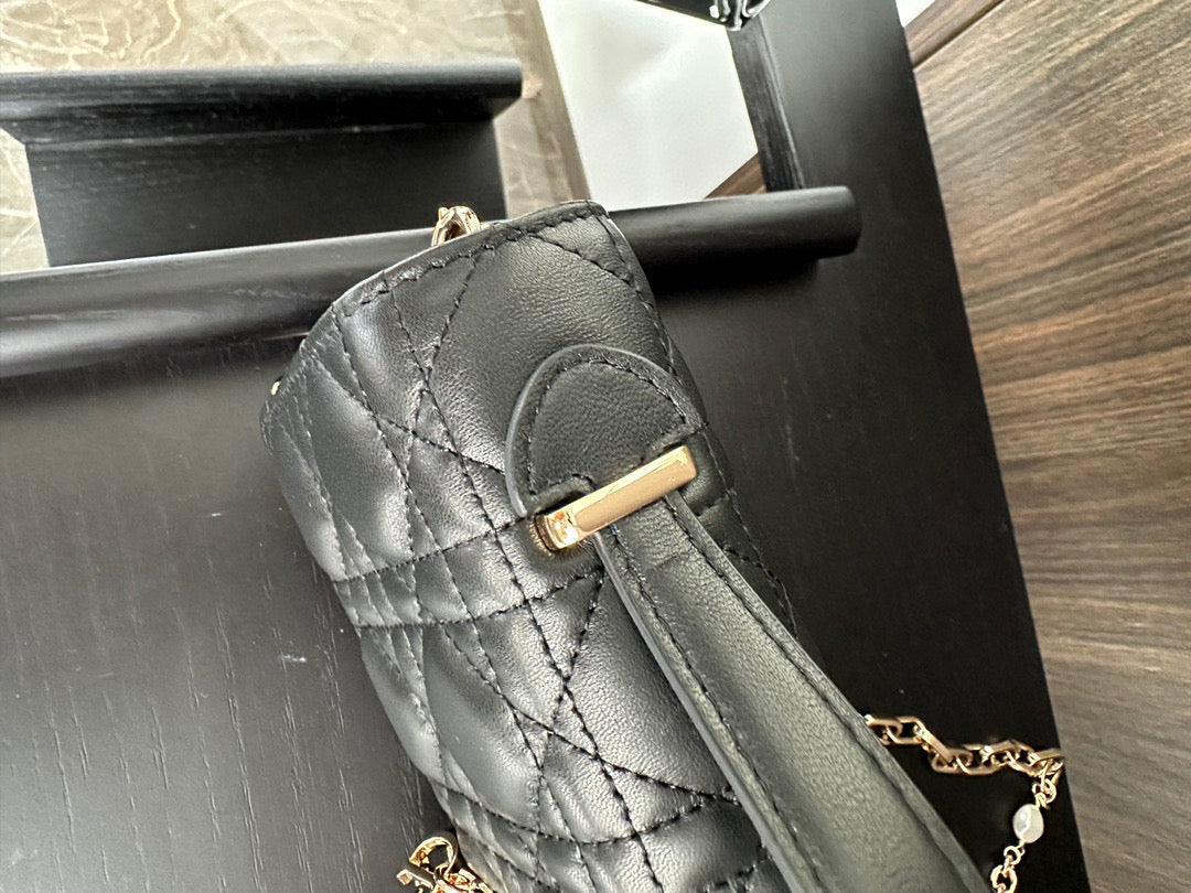 MISS CD 21CM BLACK LAMBSKIN mysite