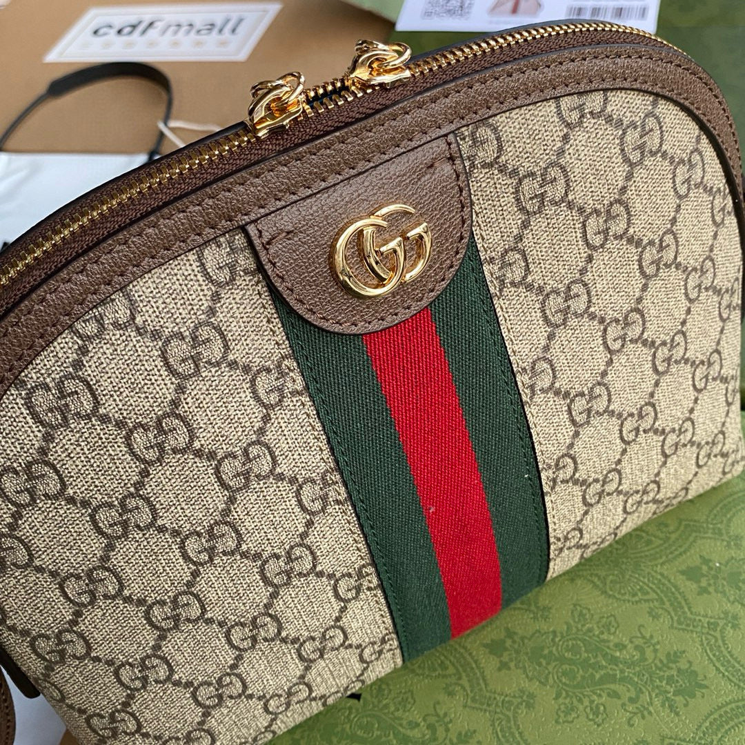 ophidia large 24cm comestic pouch beige monogram canvas mysite