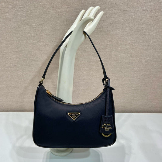 Prada Re-Edition 2005 Black Re-Nylon and Saffiano mini bag mysite