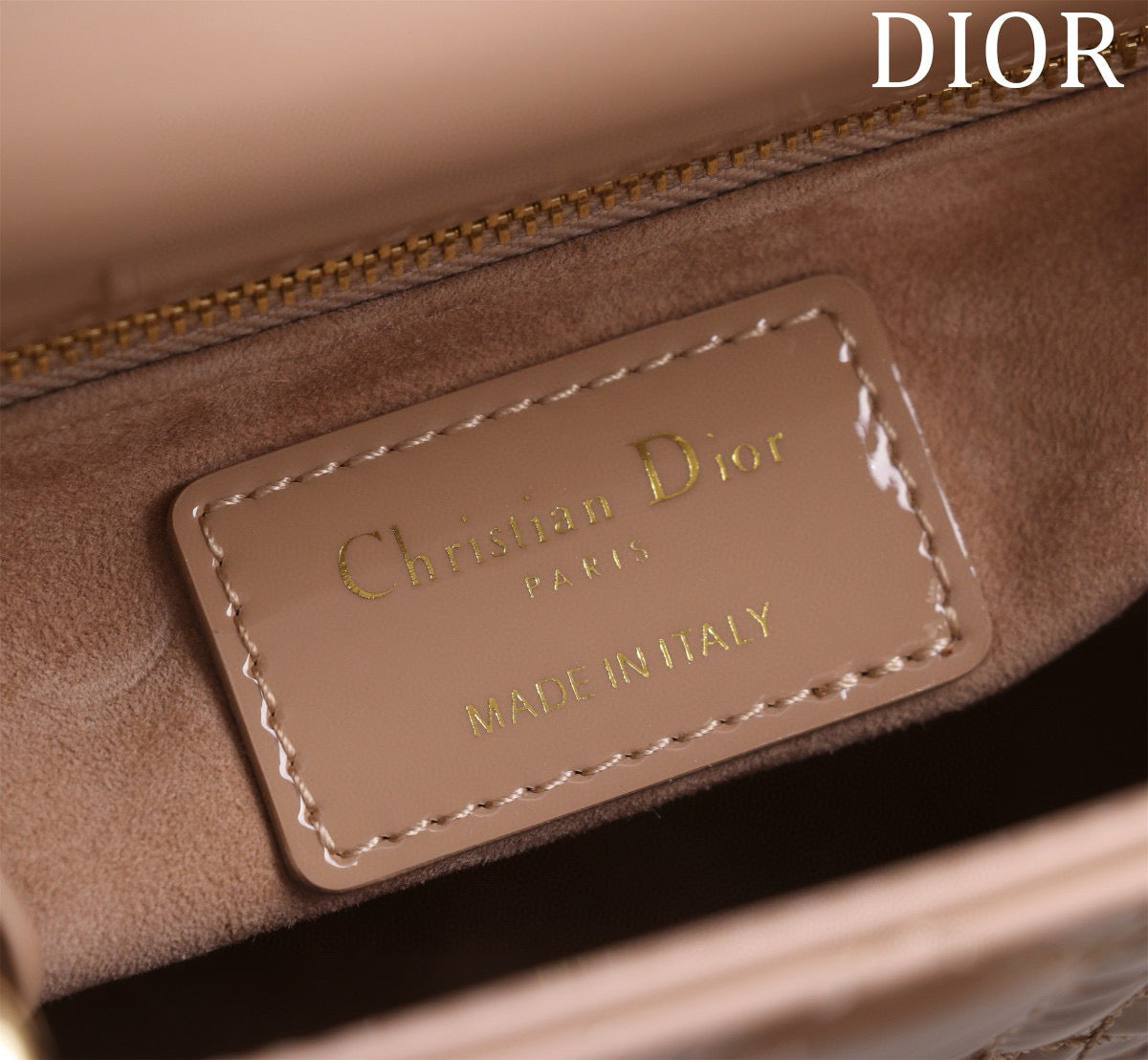 Mini Lady 17 My ABC Light Pink Patent Calfskin mysite