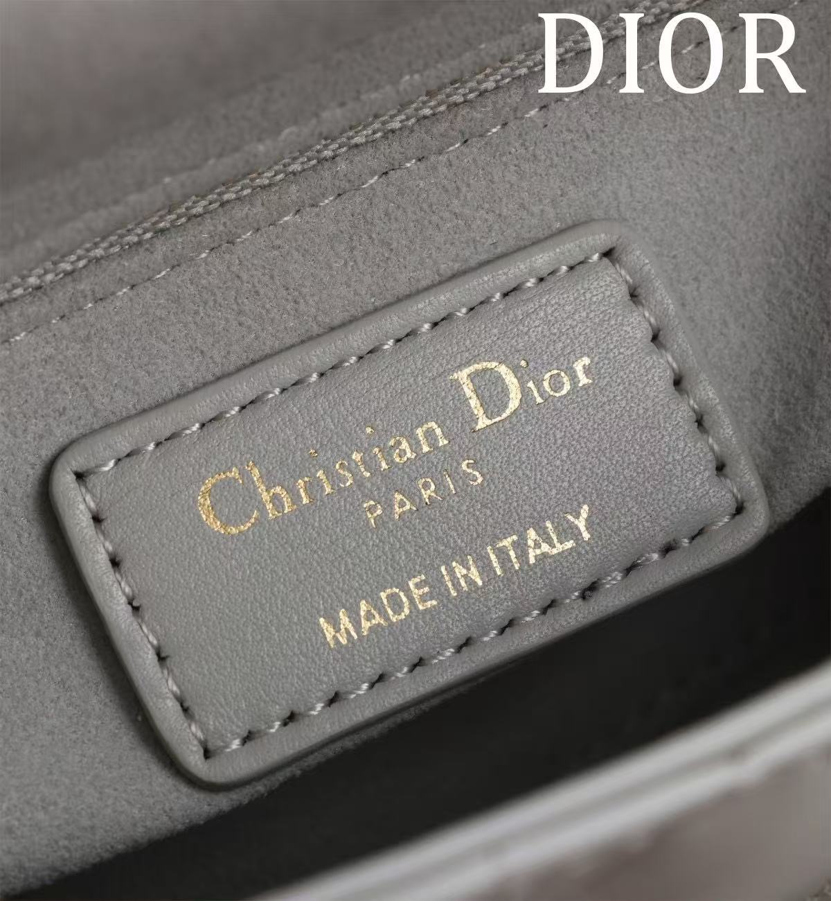 CD MINI LADY 12 SILVER PATENT LAMBSKIN mysite