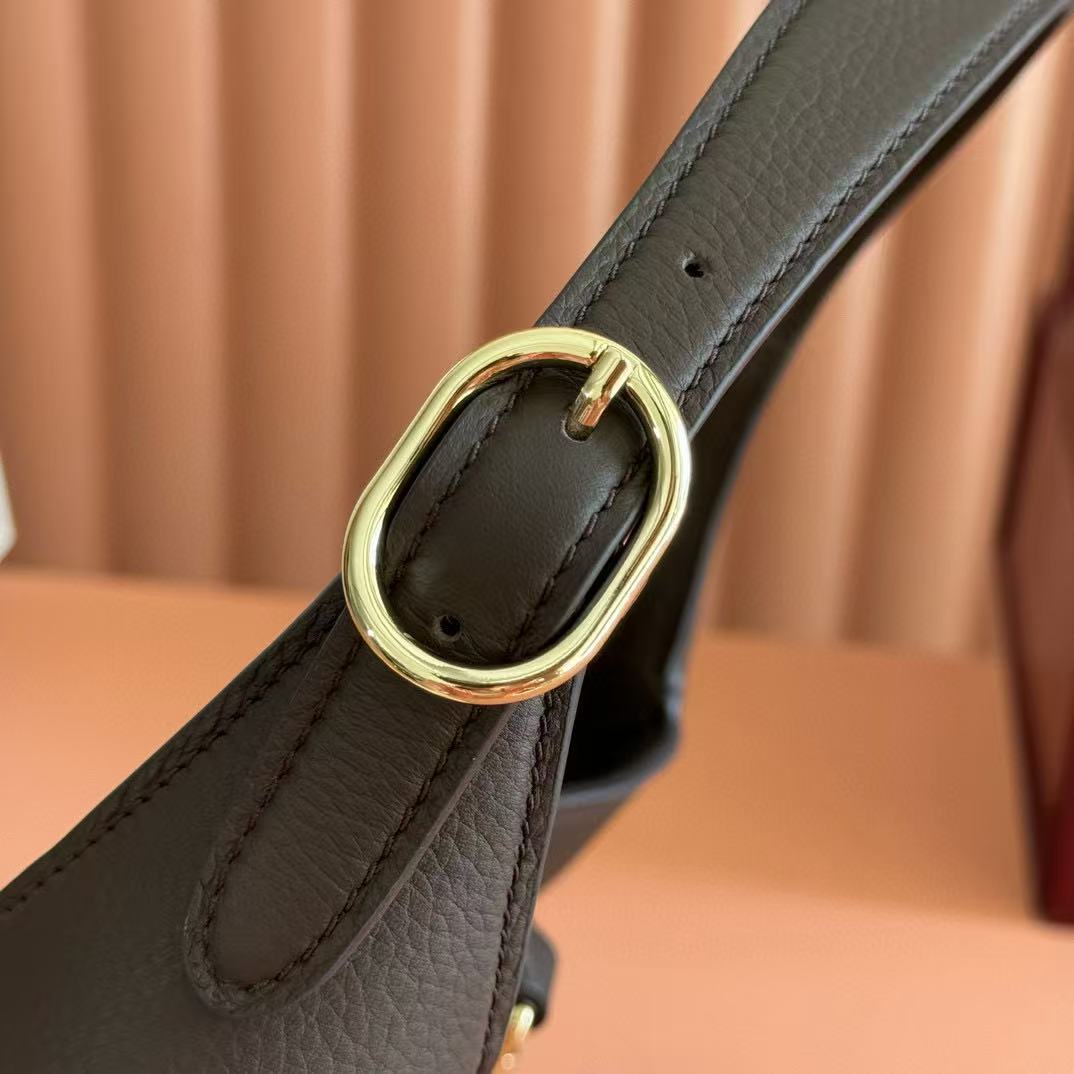 Gucci 25 Jackie Bag Dark Brown Grain Leather mysite