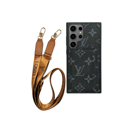 Cardholder x Lanyard Signature Black Case | Samsungs mysite