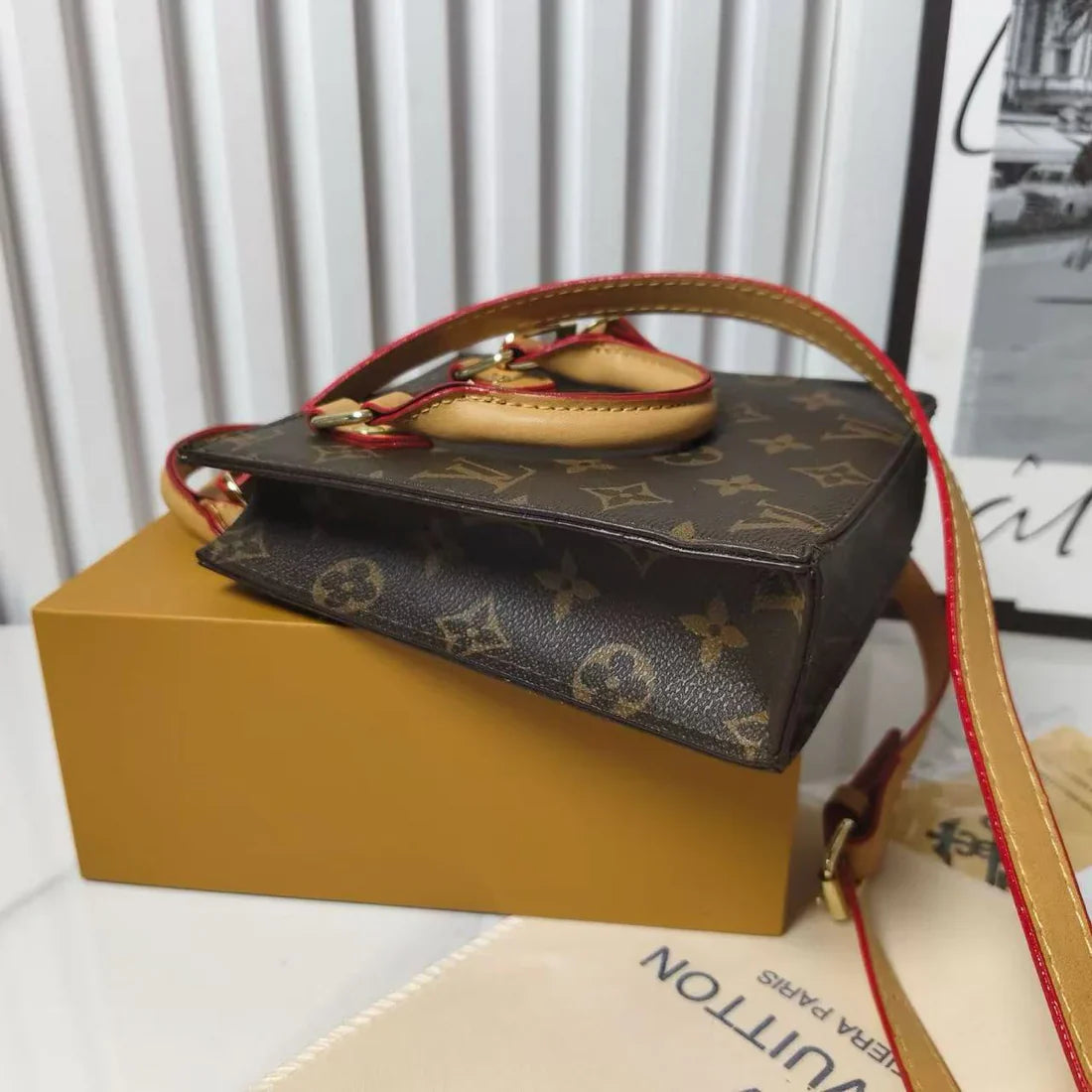 Classic Tote Bag With Crossbody Strap-1-2 mysite