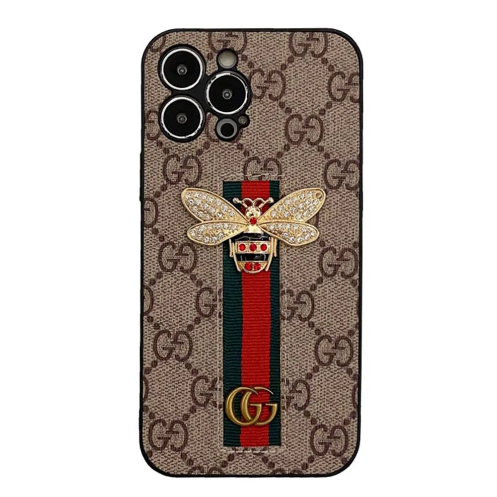 Bee Trendy Phone Case For iPhone With Hand Holders mysite