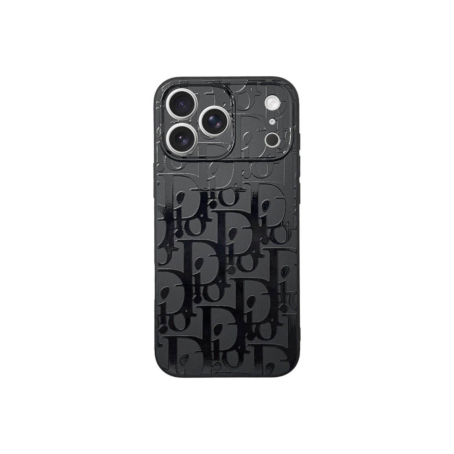 Premium Black Phone Case For iPhone 17/ 16 / 15 / 14s mysite