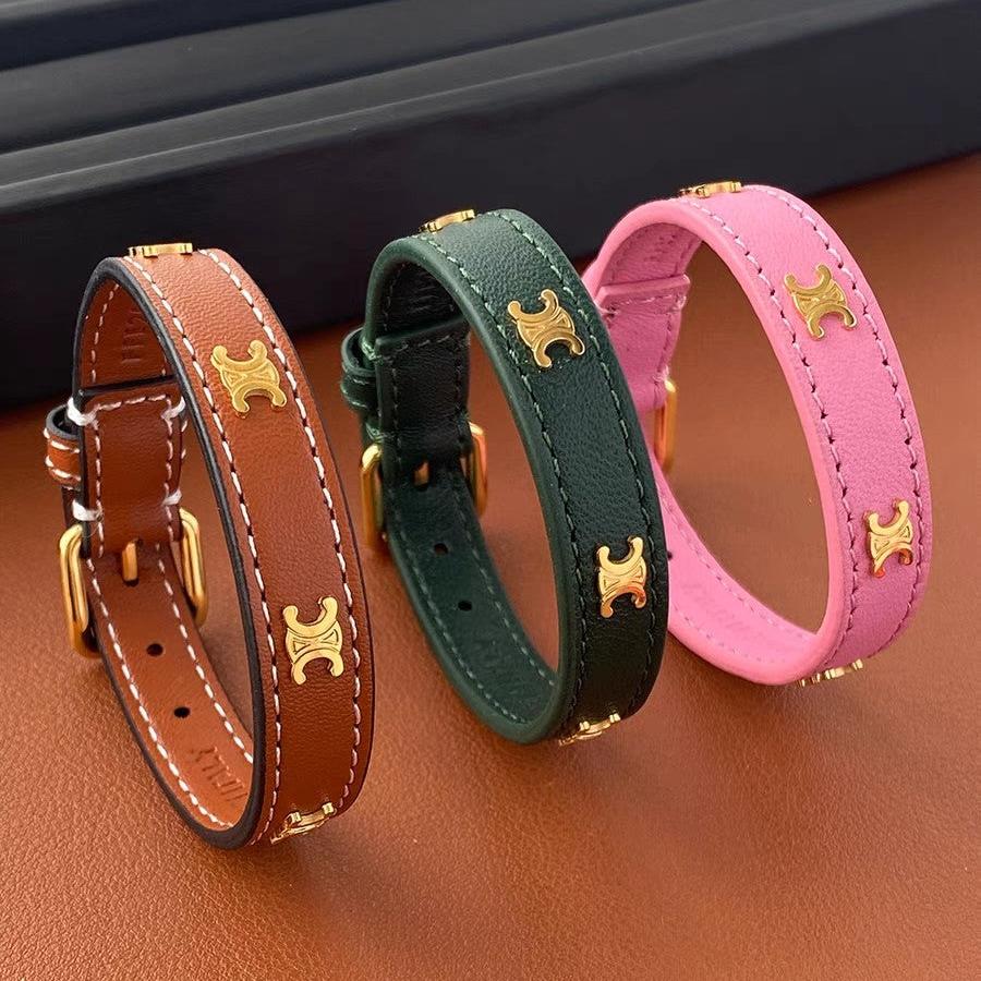 Leather Arc de Triomphe bracelet-s mysite