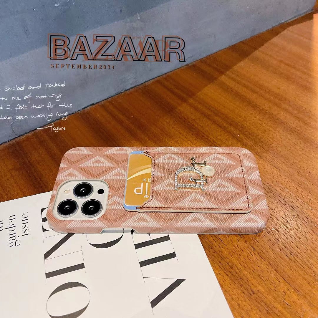 Luxury iPhone Case with Card Holders mysite