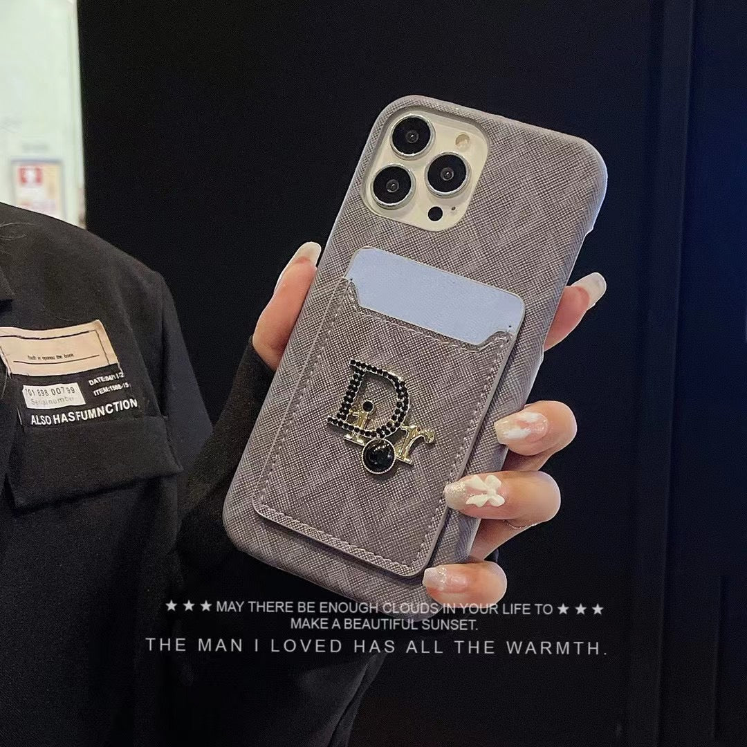 Luxury iPhone Case with Card Holders mysite