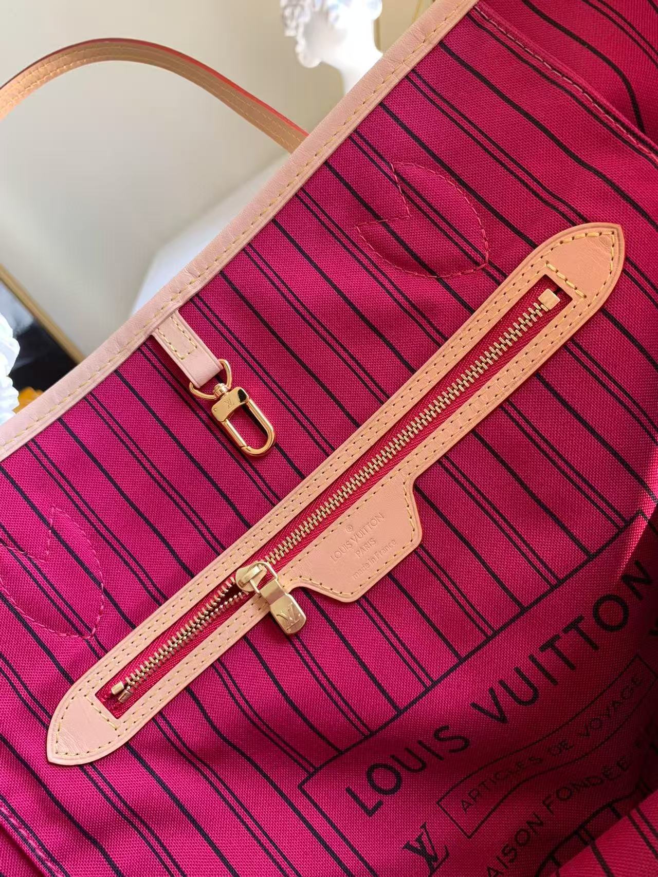 LV Neverfull GM 40cm M41180 Brown Monogram Canvas & Cowhide mysite