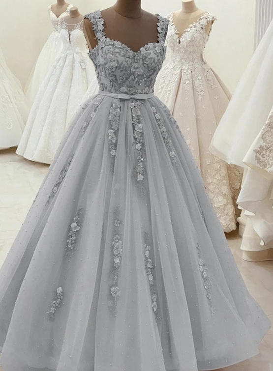 Elegant A line lace pearl long ball gown prom dress   cg11076s mysite