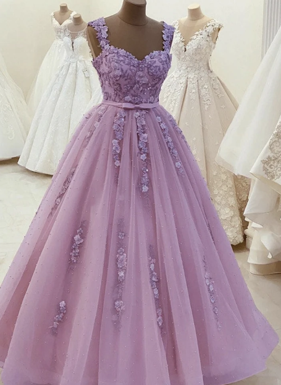 Elegant A line lace pearl long ball gown prom dress   cg11076s mysite